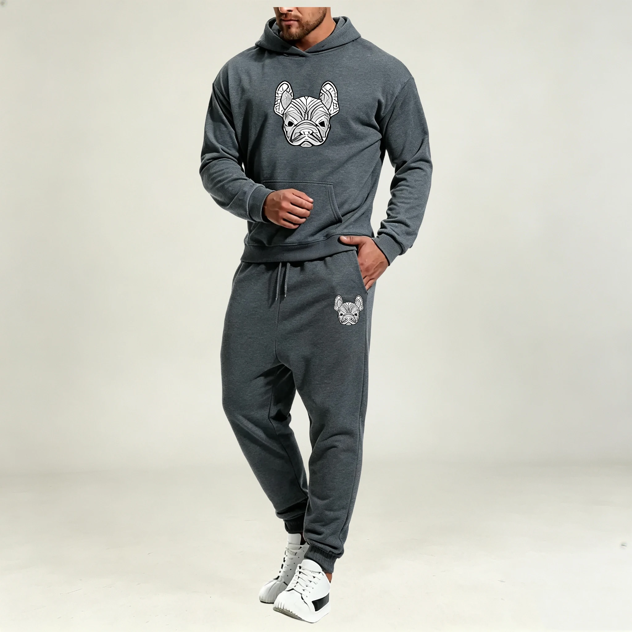 Warm Winter Clothing - Men's Clothing Hoodies Pullover Sets 2