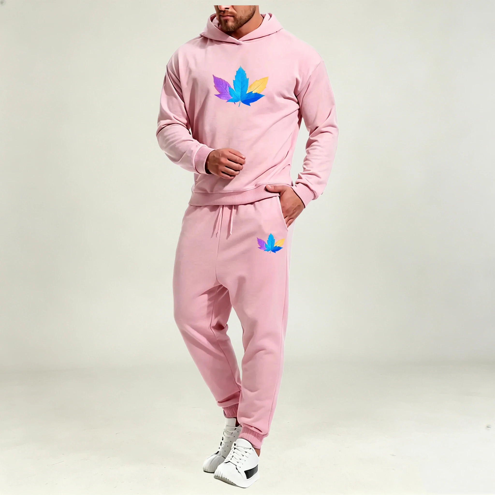 Warm Winter Clothing - Men's Clothing Pullover Sets 2 Piece