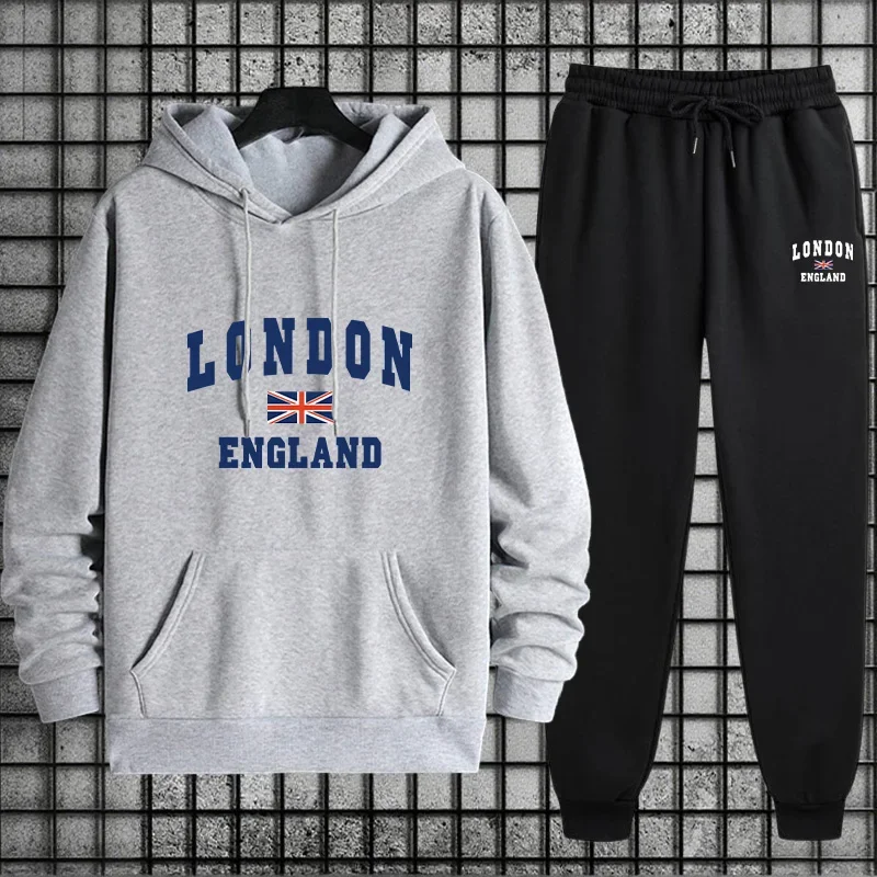 Winter Clothing Stores - Autumn Winter Popular Mens Tracksuit Hoodie