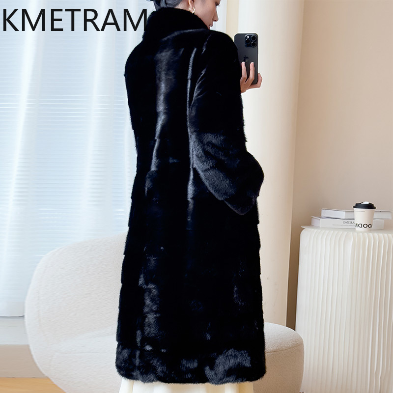 Real Whole Mink Fur Coat Woman - огляд і ціна Quality Winter Clothing Jacket