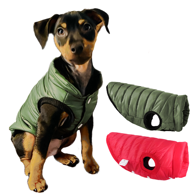 Warm Pet Dog Vest Jacket Autum - огляд і ціна Winter Clothing In French