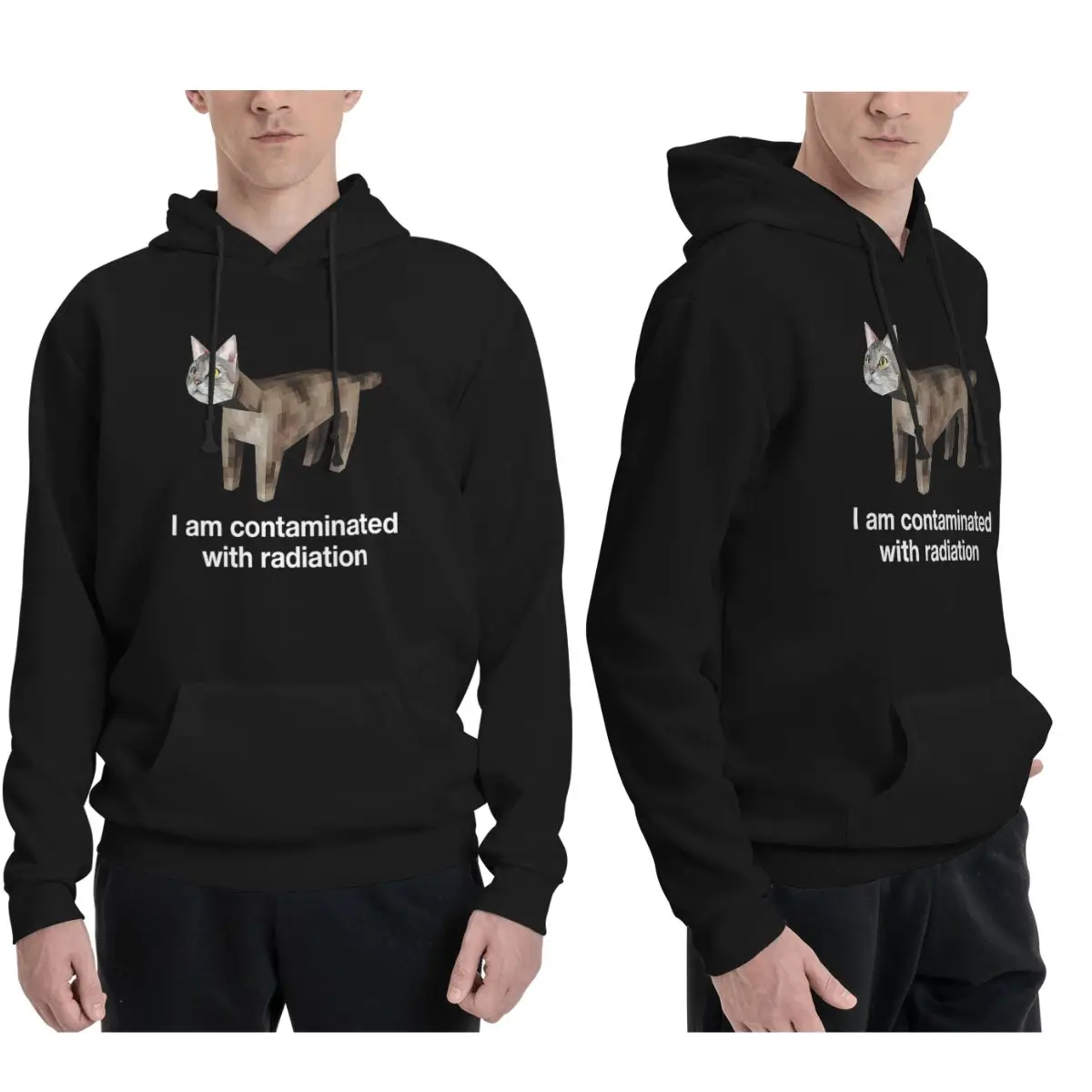 Contaminated Cat Radiation Fun - огляд і ціна Winter Clothing Meme