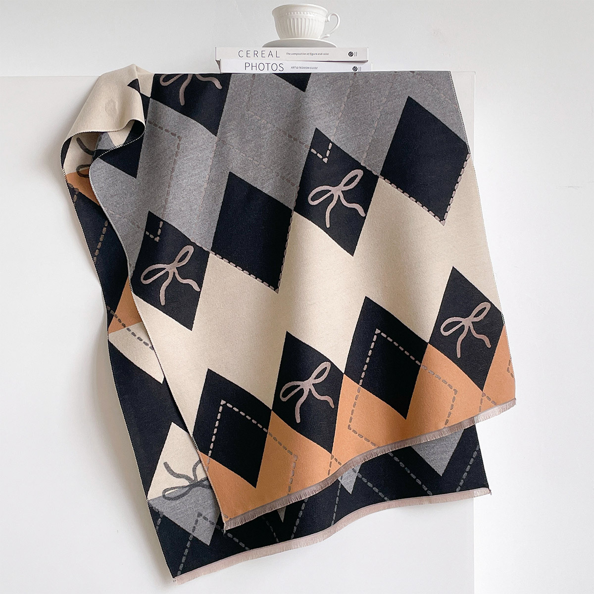 Women Imitation Cashmere Scarf - огляд і ціна Cashmere Scarf Wrap