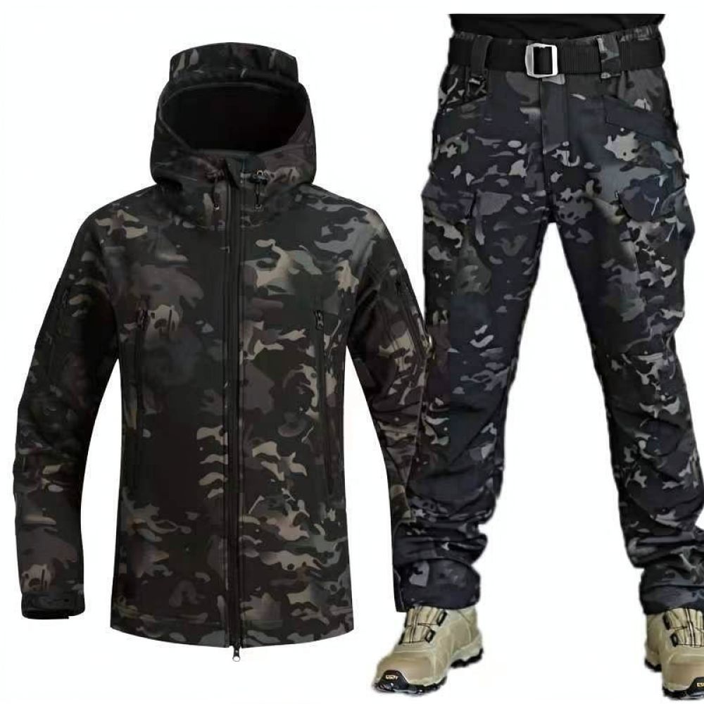 Winter Camouflage Softshell Su - огляд і ціна Winter Clothing Hiking