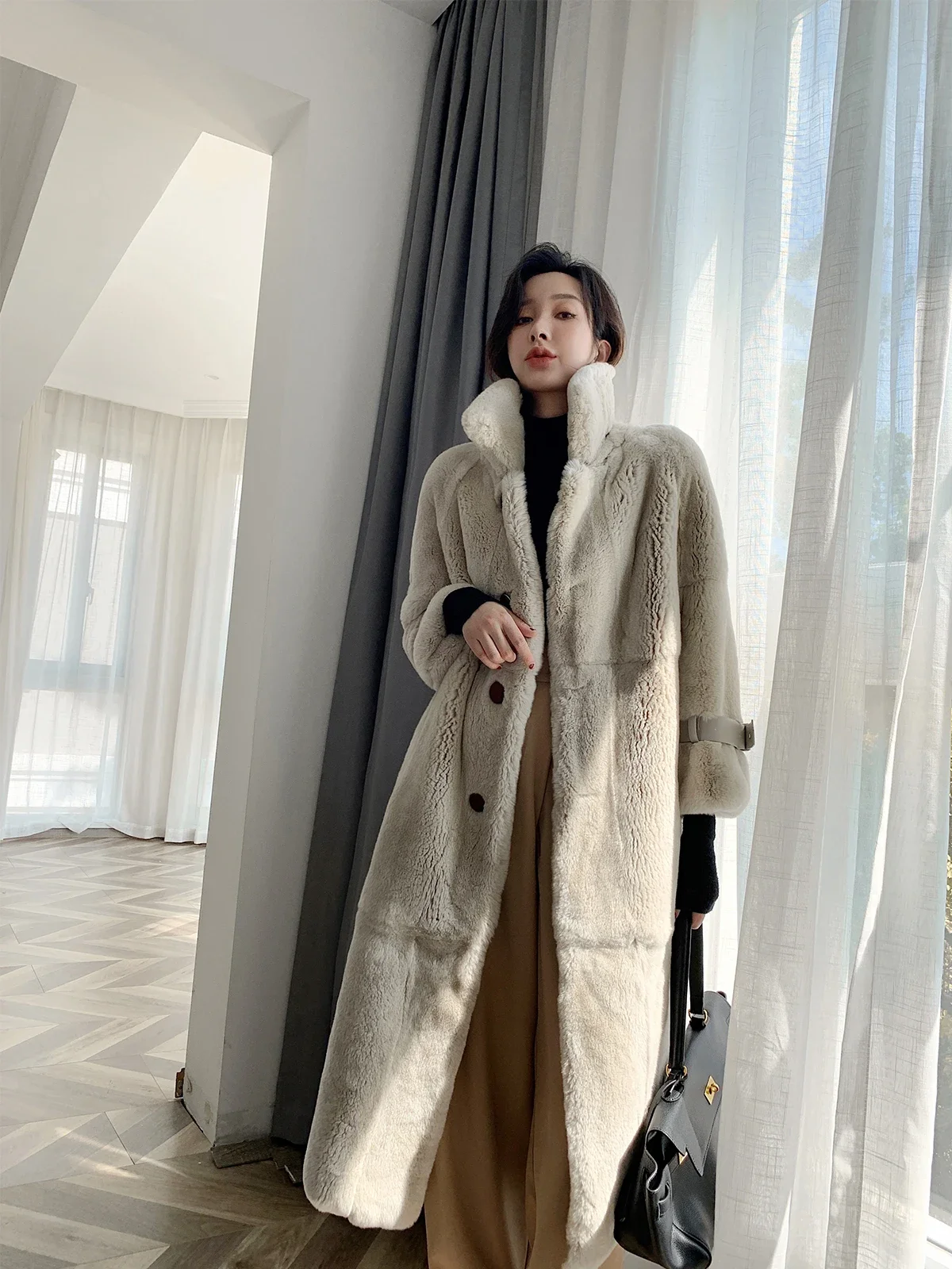 High Quality Real Rex Rabbit F - огляд і ціна Quality Winter Clothing Jacket