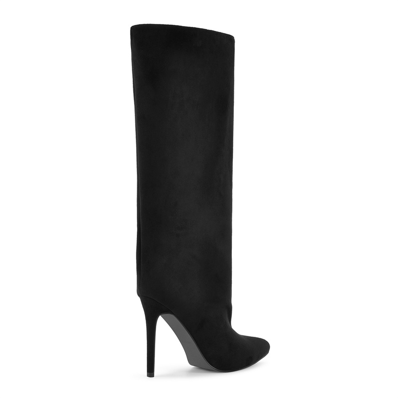Onlymaker Black Faux Suede Kne - огляд і ціна Winter Clothing Ladies