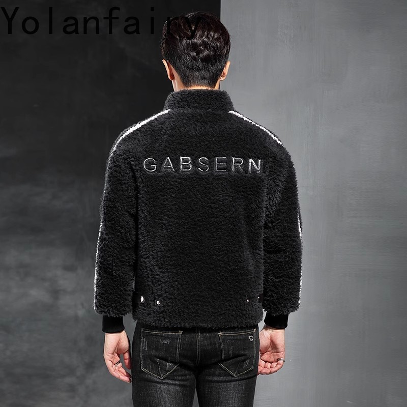 YOLANFAIRY 100% Wool Mens Real - огляд і ціна Quality Winter Clothing Jacket