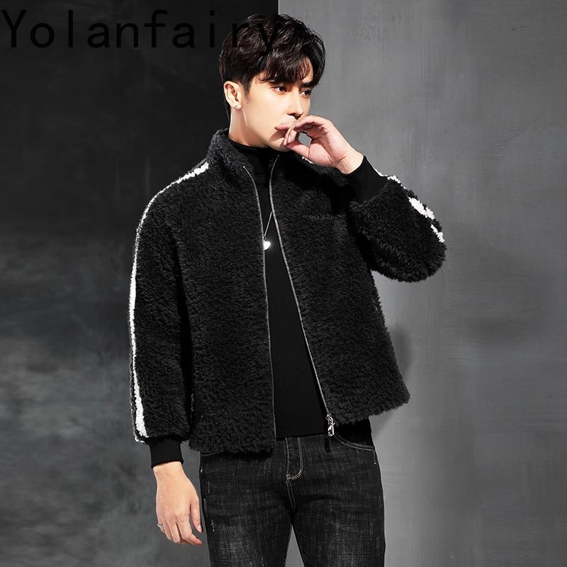 YOLANFAIRY 100% Wool Mens Real - огляд і ціна Quality Winter Clothing Jacket