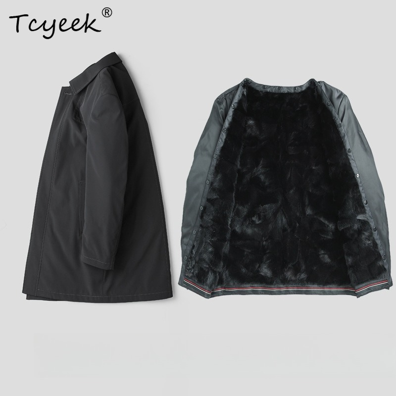 Tcyeek Fashion Natural Mink Fu - огляд і ціна Quality Winter Clothing Jacket