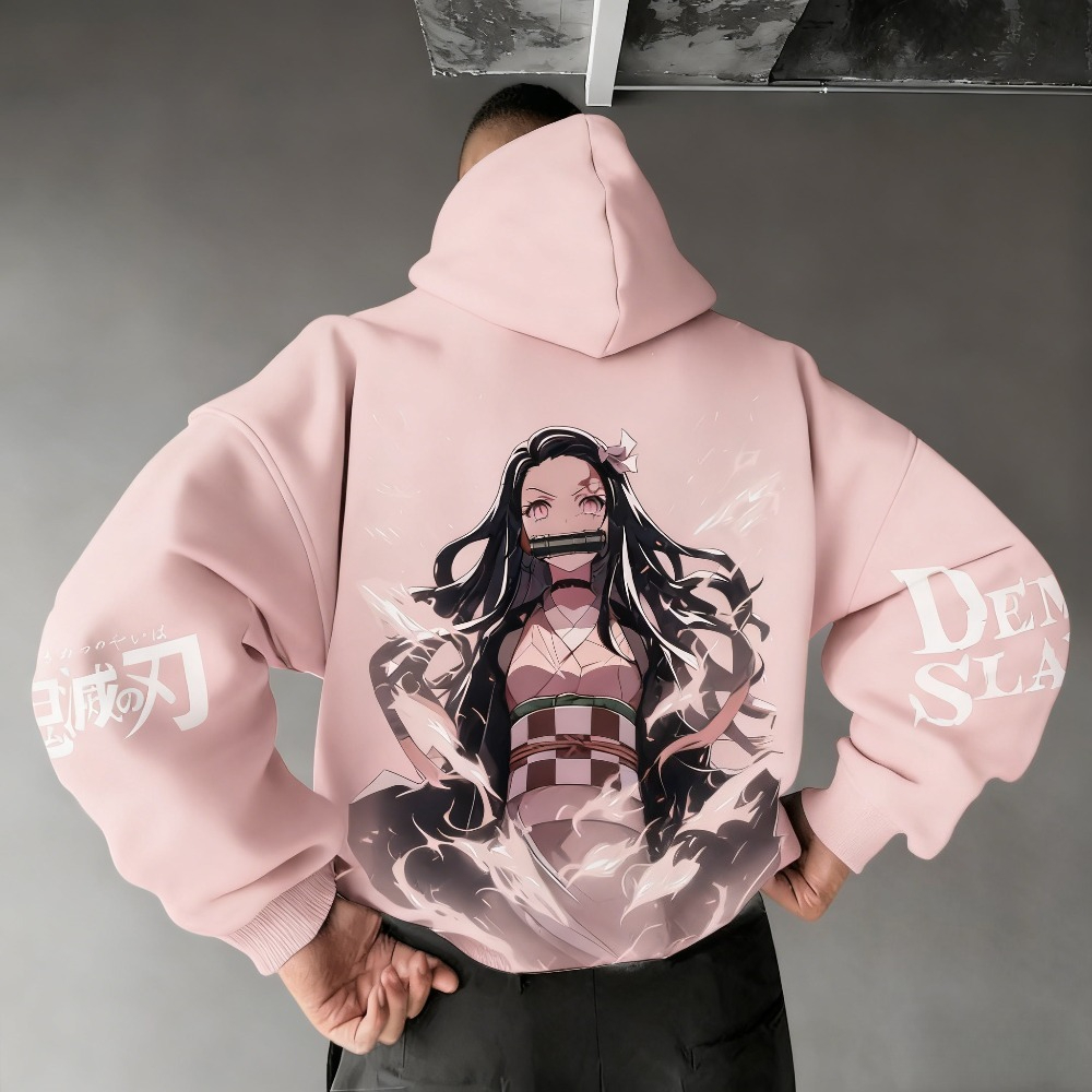 Demon Slayer Men's Hoodie Swea - огляд і ціна Winter Clothing Anime