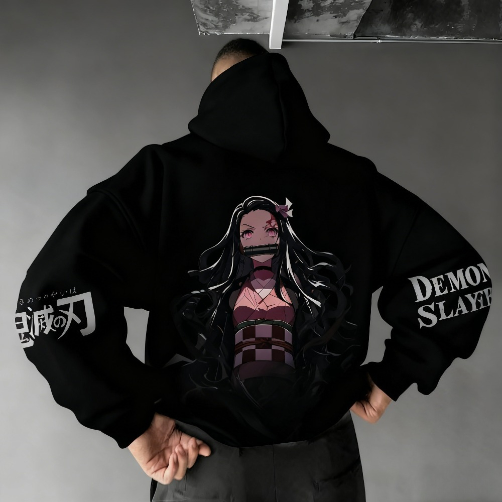 Demon Slayer Men's Hoodie Swea - огляд і ціна Winter Clothing Anime