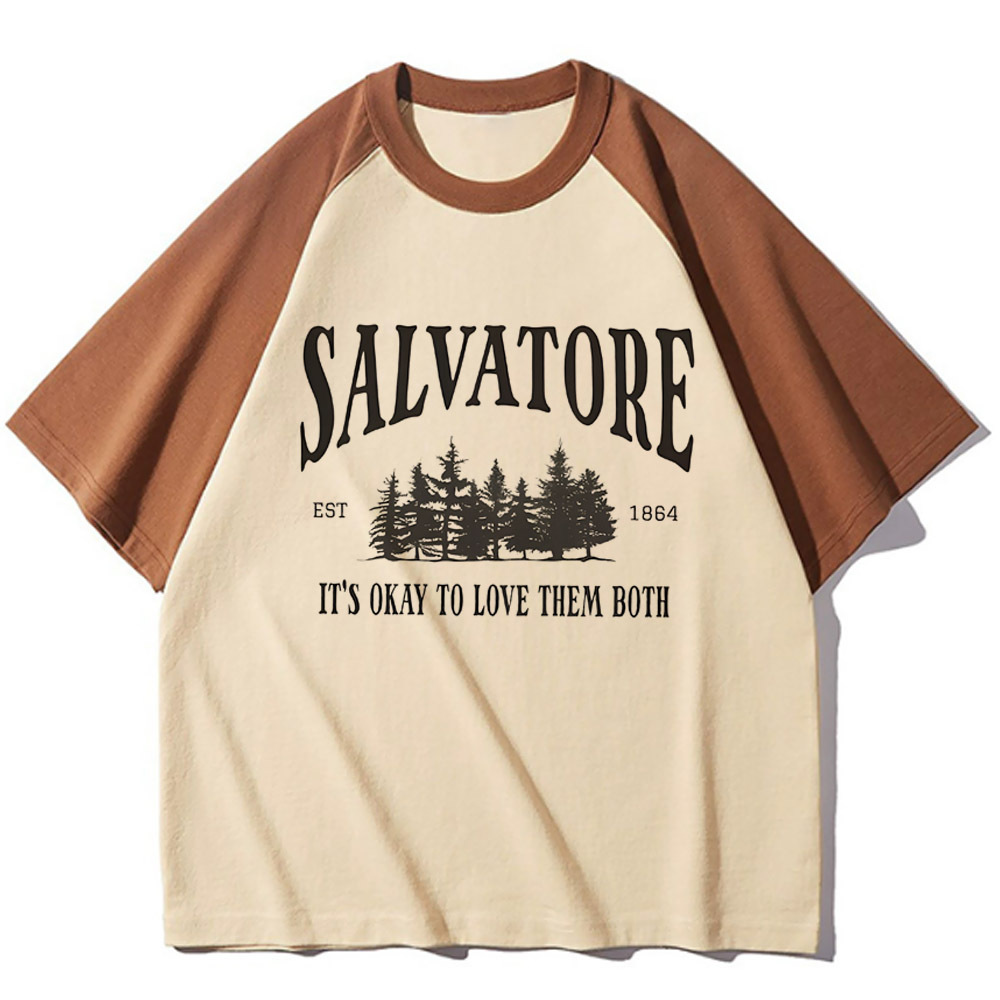 Damon Salvatore t-shirt teen a - огляд і ціна Winter Clothing Anime