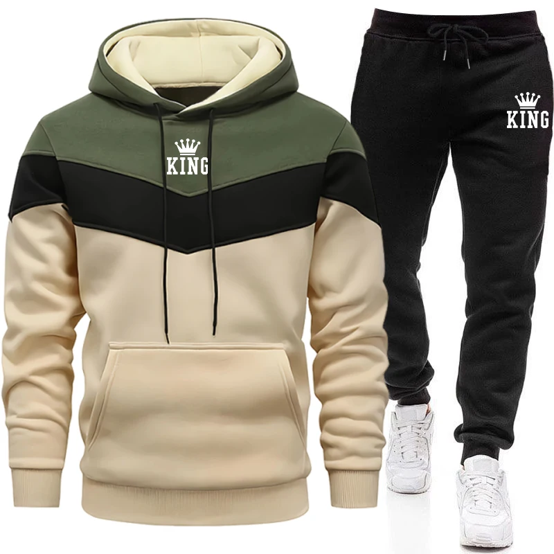 King Printing Men's Tracksuit  - огляд і ціна Warm Winter Clothing