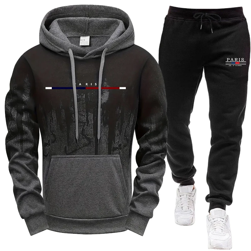 Men's Set/Hoodie/Pants Autumn  - огляд і ціна Winter Clothing Stores