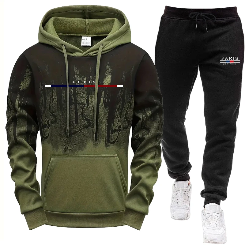 Men's Set/Hoodie/Pants Autumn  - огляд і ціна Winter Clothing Stores