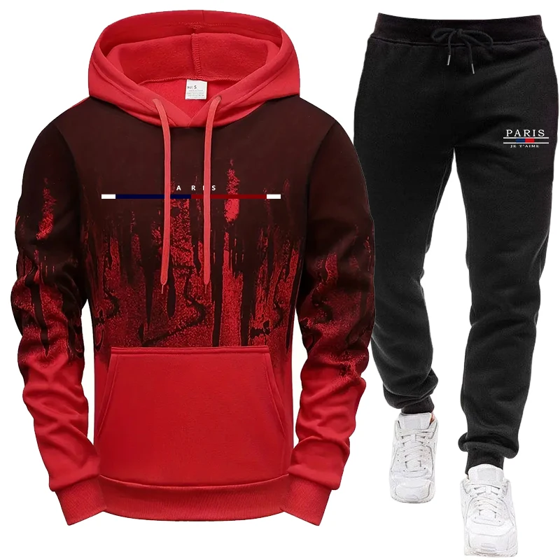 Men's Set/Hoodie/Pants Autumn  - огляд і ціна Winter Clothing Stores