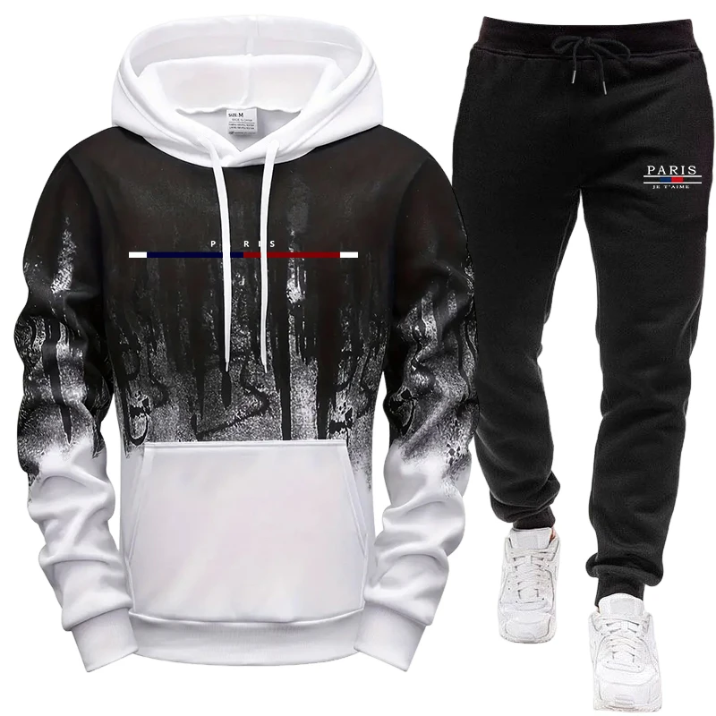 Men's Set/Hoodie/Pants Autumn  - огляд і ціна Winter Clothing Stores