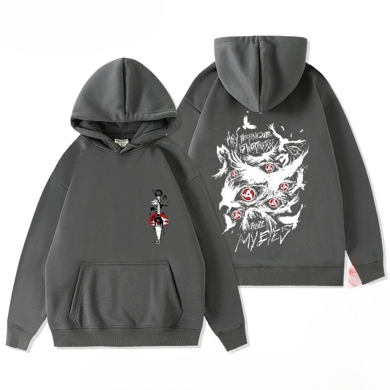 Naruto Retro Anime Printed Hoo - огляд і ціна Winter Clothing Anime