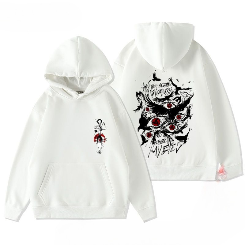 Naruto Retro Anime Printed Hoo - огляд і ціна Winter Clothing Anime