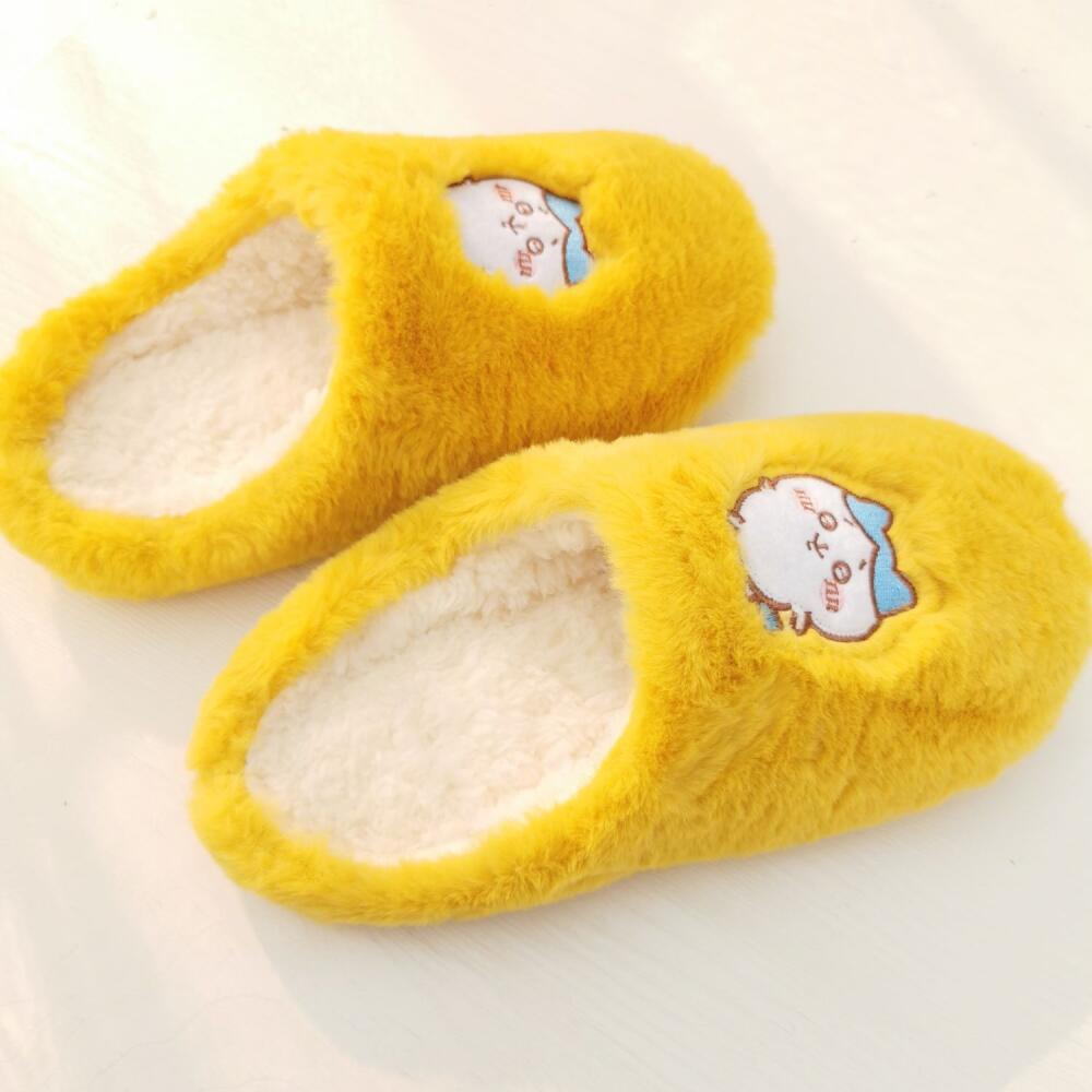 Cartoon Home Plush Slippers Ch - огляд і ціна Winter Clothing Anime