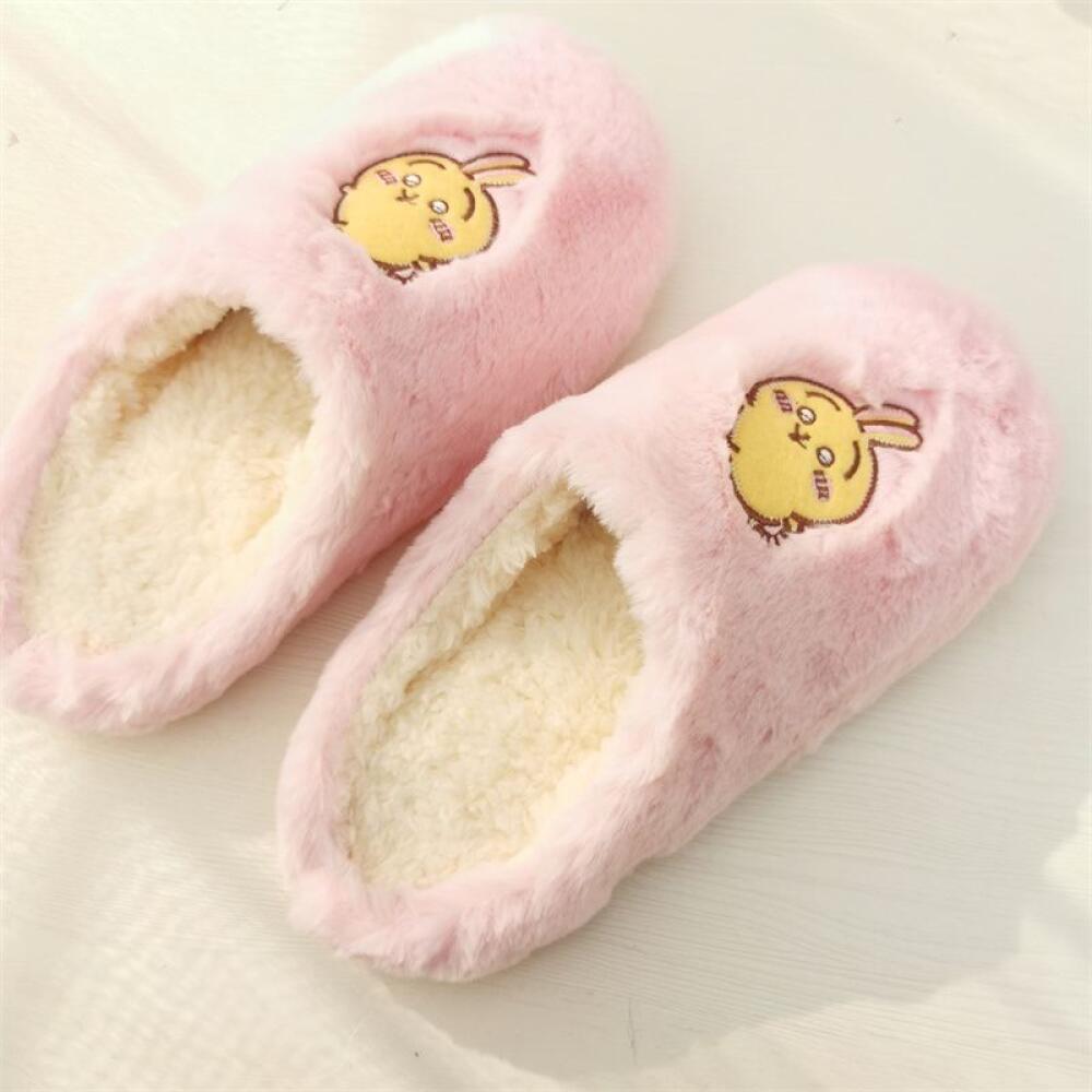 Cartoon Home Plush Slippers Ch - огляд і ціна Winter Clothing Anime