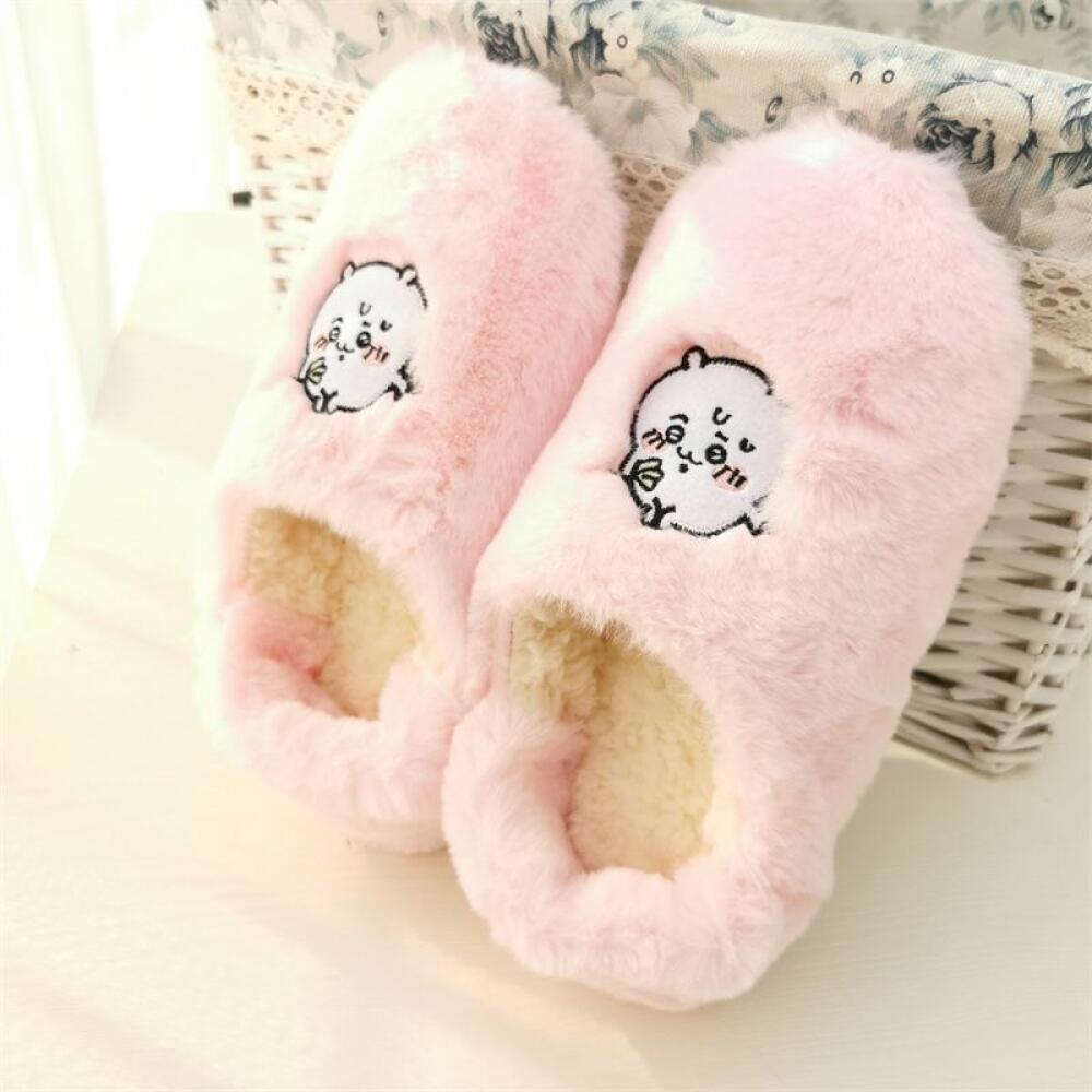 Cartoon Home Plush Slippers Ch - огляд і ціна Winter Clothing Anime