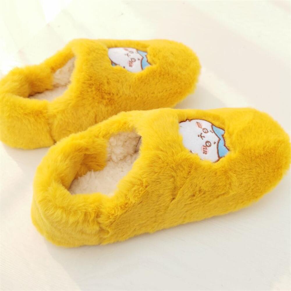 Cartoon Home Plush Slippers Ch - огляд і ціна Winter Clothing Anime