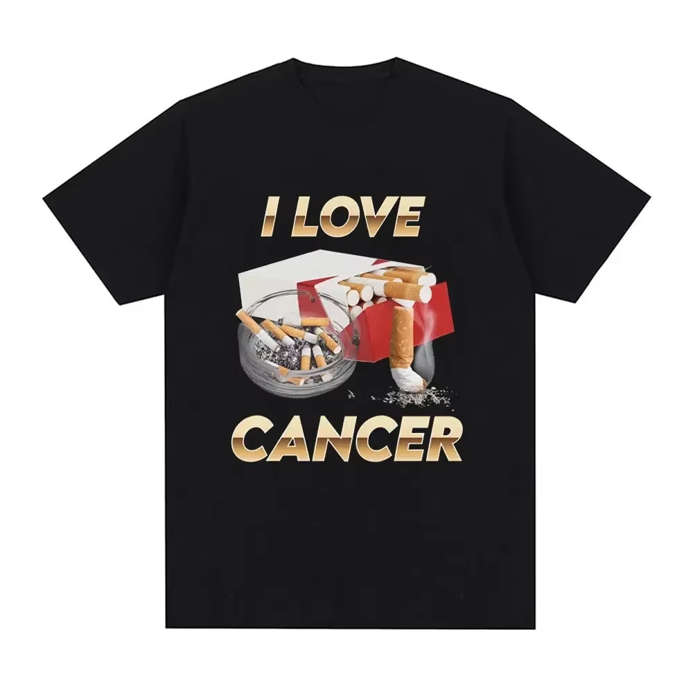 I Love Cancer Meme T-shirt Wom - огляд і ціна Winter Clothing Meme