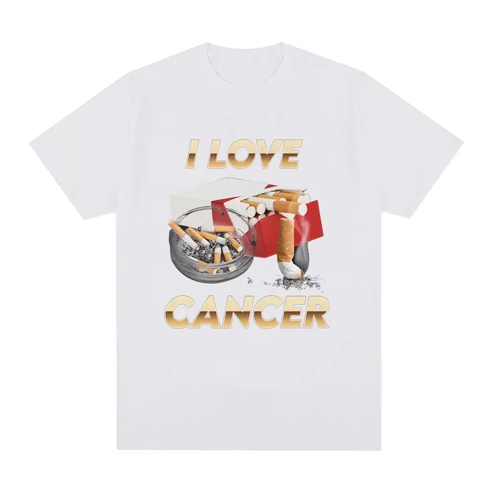 I Love Cancer Meme T-shirt Wom - огляд і ціна Winter Clothing Meme