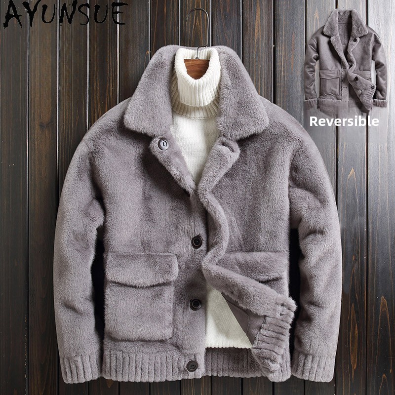 AYUNSUE Winter Faux Mink Fur M - огляд і ціна Quality Winter Clothing Jacket