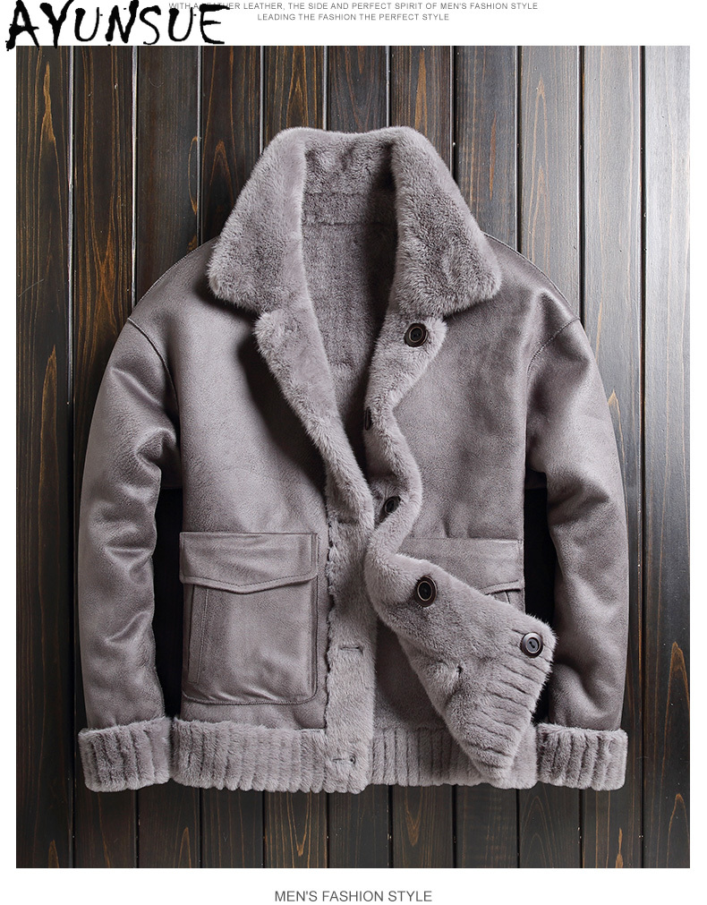 AYUNSUE Winter Faux Mink Fur M - огляд і ціна Quality Winter Clothing Jacket