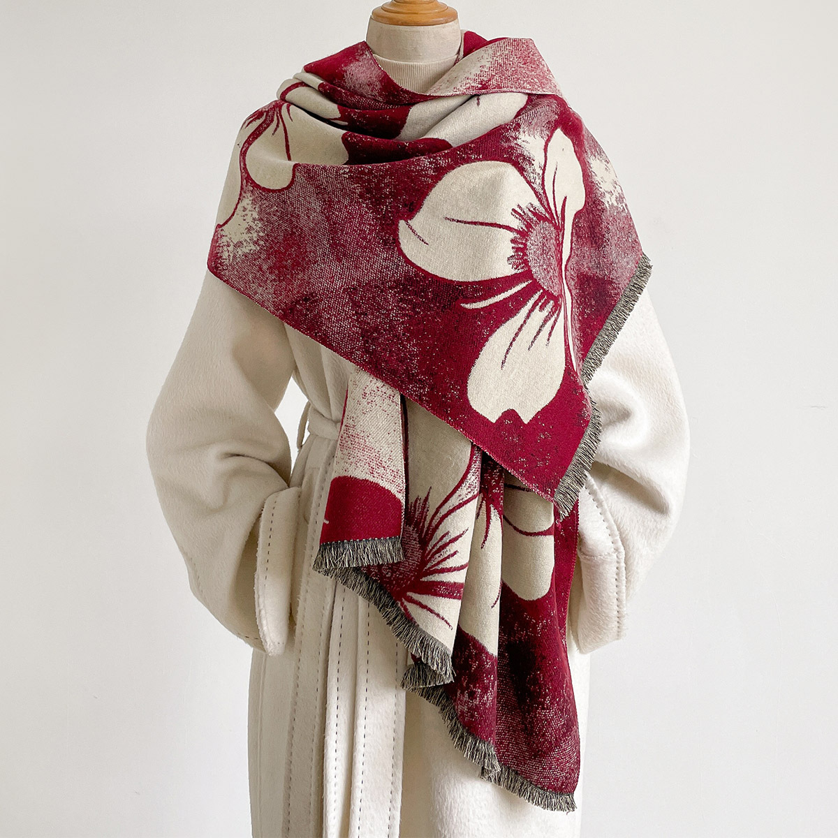 Women Imitation Cashmere Scarf - огляд і ціна Cashmere Scarf Wrap