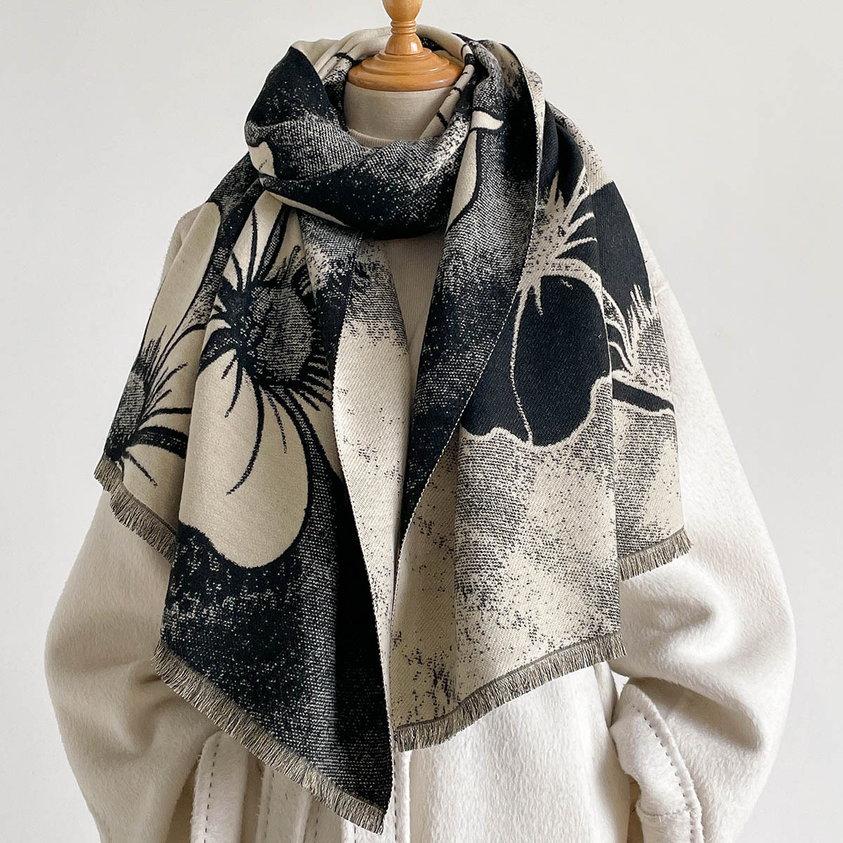 Women Imitation Cashmere Scarf - огляд і ціна Cashmere Scarf Wrap