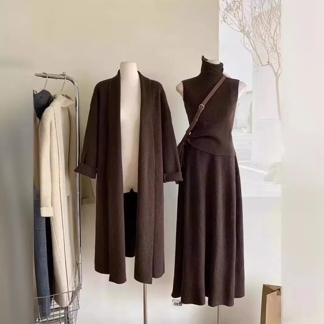 Three Piece Sets Women Long Sw - огляд і ціна Winter Clothing Ladies