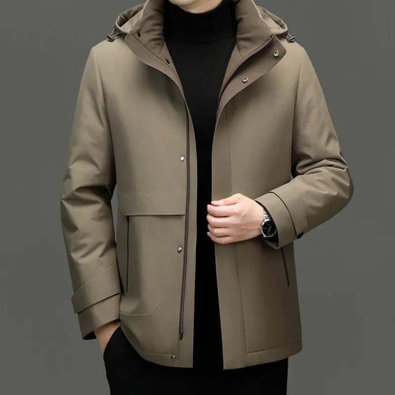 High Quality Men's Hooded Duck - огляд і ціна Quality Winter Clothing Jacket