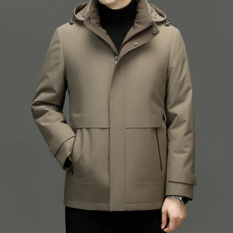 High Quality Men's Hooded Duck - огляд і ціна Quality Winter Clothing Jacket