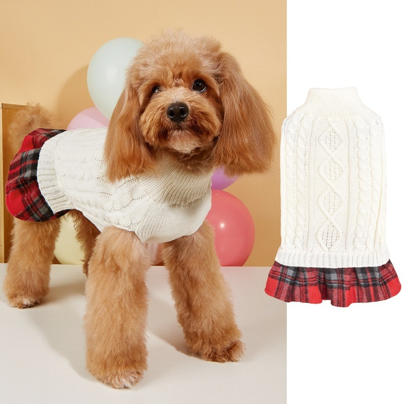 Knitted Soft Sweater Dresses f - огляд і ціна Winter Clothing In French