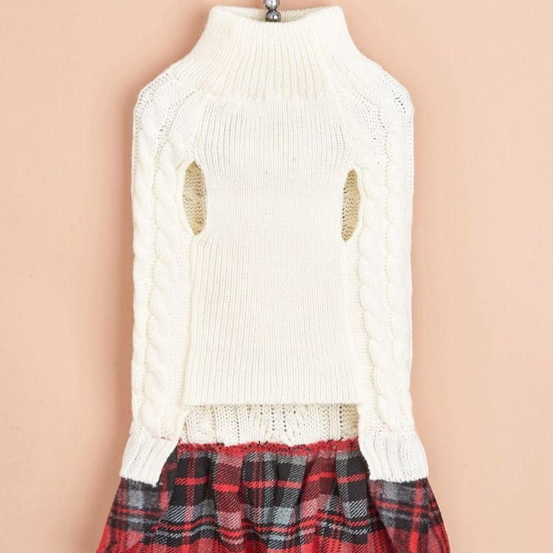 Knitted Soft Sweater Dresses f - огляд і ціна Winter Clothing In French