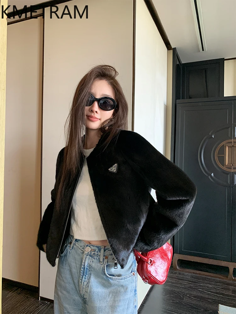 Natural Mink Fur Jacket Short  - огляд і ціна Quality Winter Clothing Jacket
