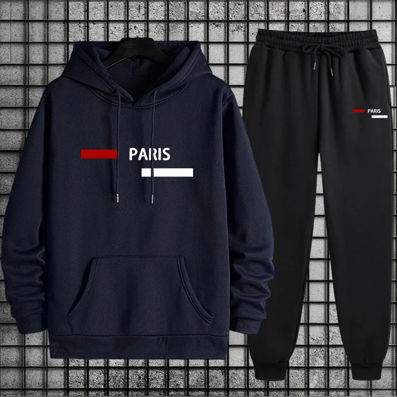 Men's Tracksuit Casual Hooded  - огляд і ціна Winter Clothing Essentials