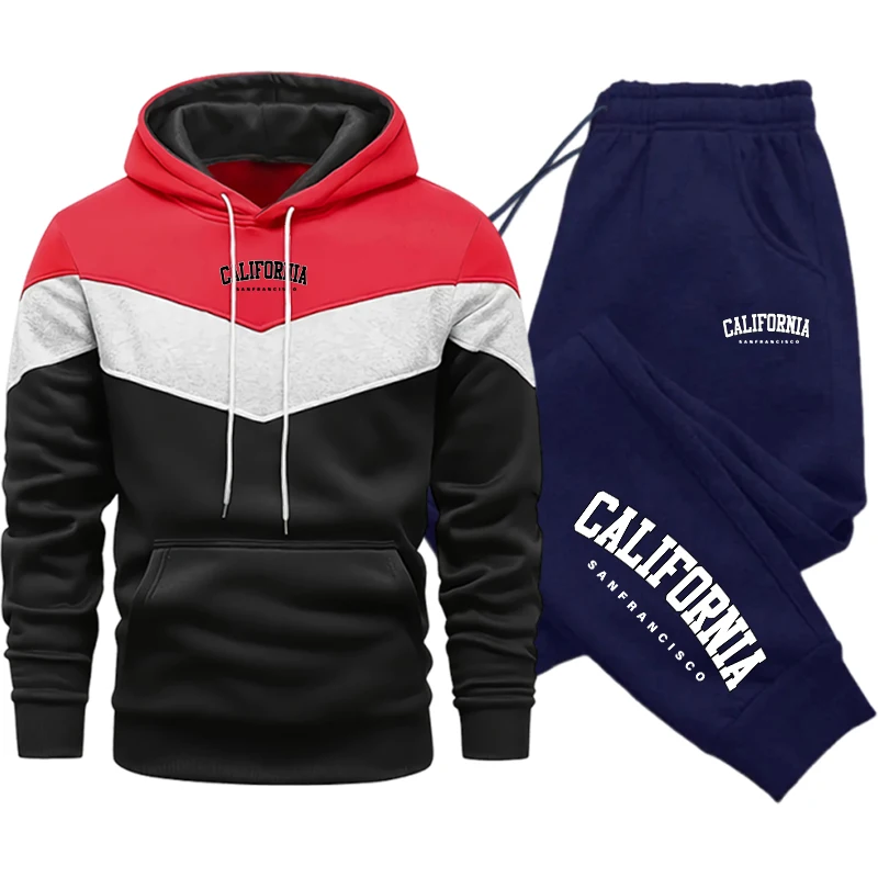 Fashion Men's Tracksuit Print  - огляд і ціна Warm Winter Clothing