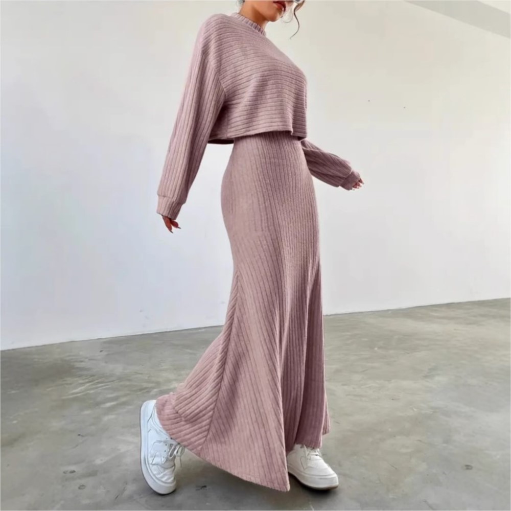Autumn Long Sleeved Top+long D - огляд і ціна Winter Clothing Ladies