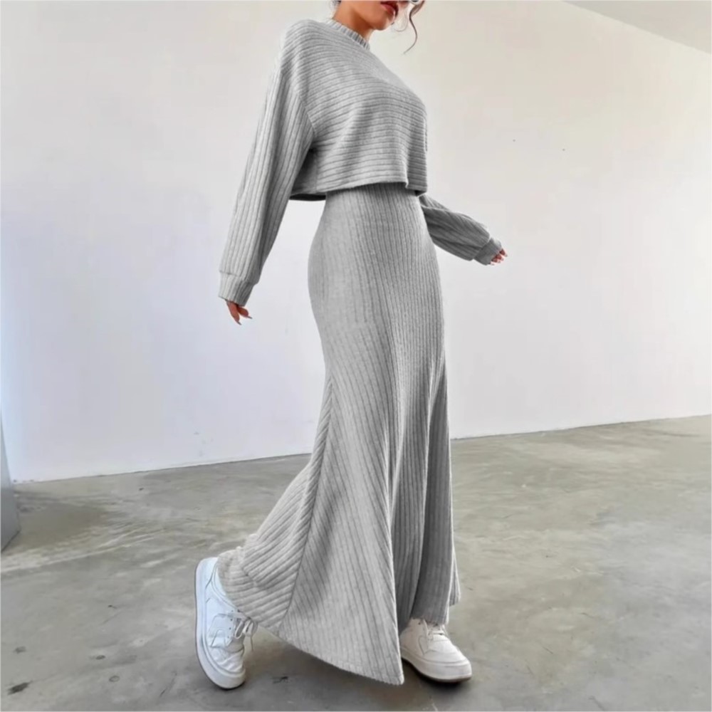 Autumn Long Sleeved Top+long D - огляд і ціна Winter Clothing Ladies