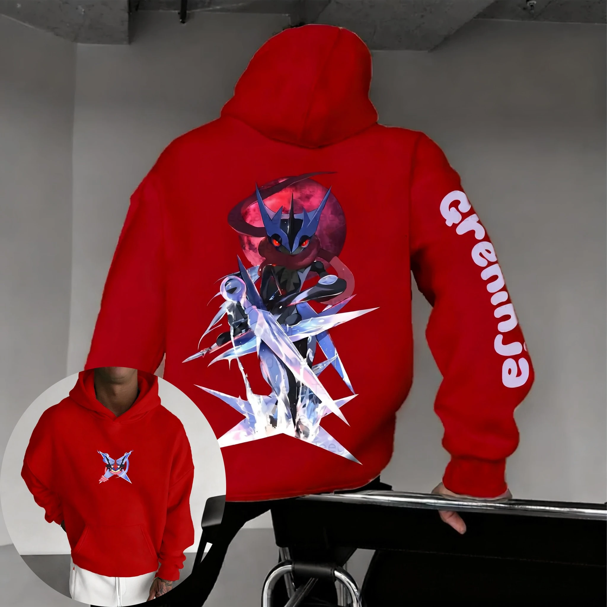 Pokémon Anime Greninja Co Bran - огляд і ціна Winter Clothing Anime