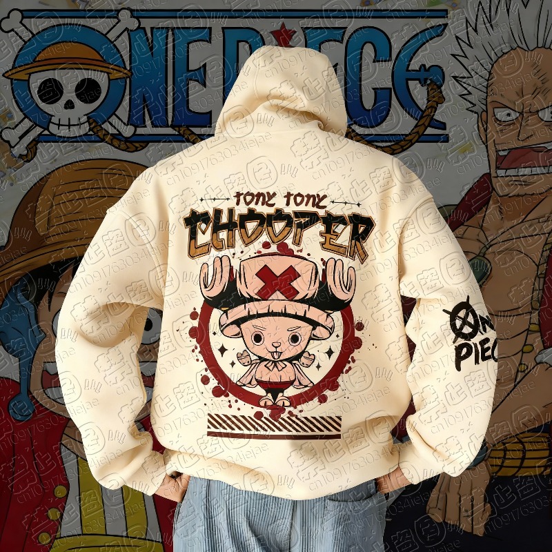 One Piece Anime Chopper Pullov - огляд і ціна Winter Clothing Anime