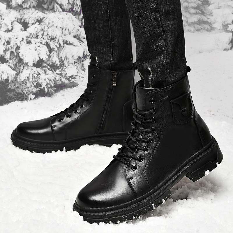 Winter Men's Genuine Leather B - огляд і ціна Winter Clothing Hiking