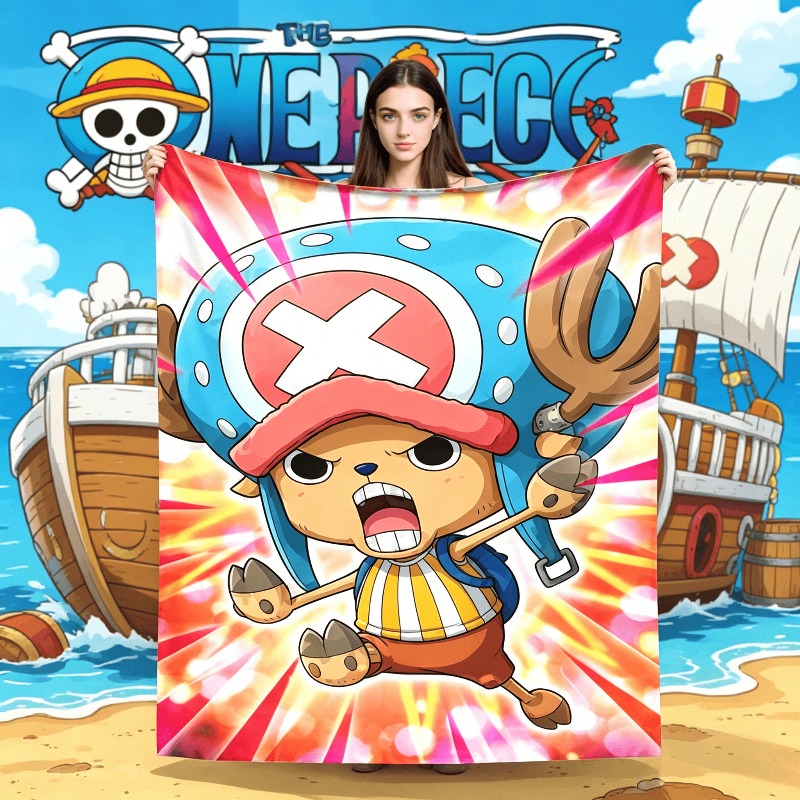 Tony Chopper Flannel Blanket W - огляд і ціна Winter Clothing Anime