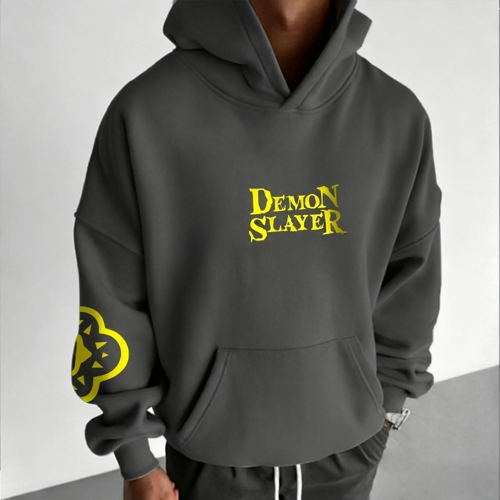 Demon Slayer Men's Hoodie Swea - огляд і ціна Winter Clothing Anime