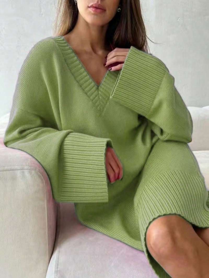 Plus Size Women Solid Color Sw - огляд і ціна Winter Clothing Plus Size
