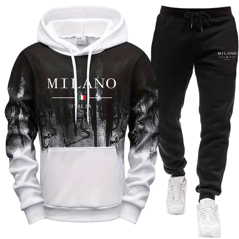 Men's Set/Hoodie/Pants Autumn  - огляд і ціна Winter Clothing Stores